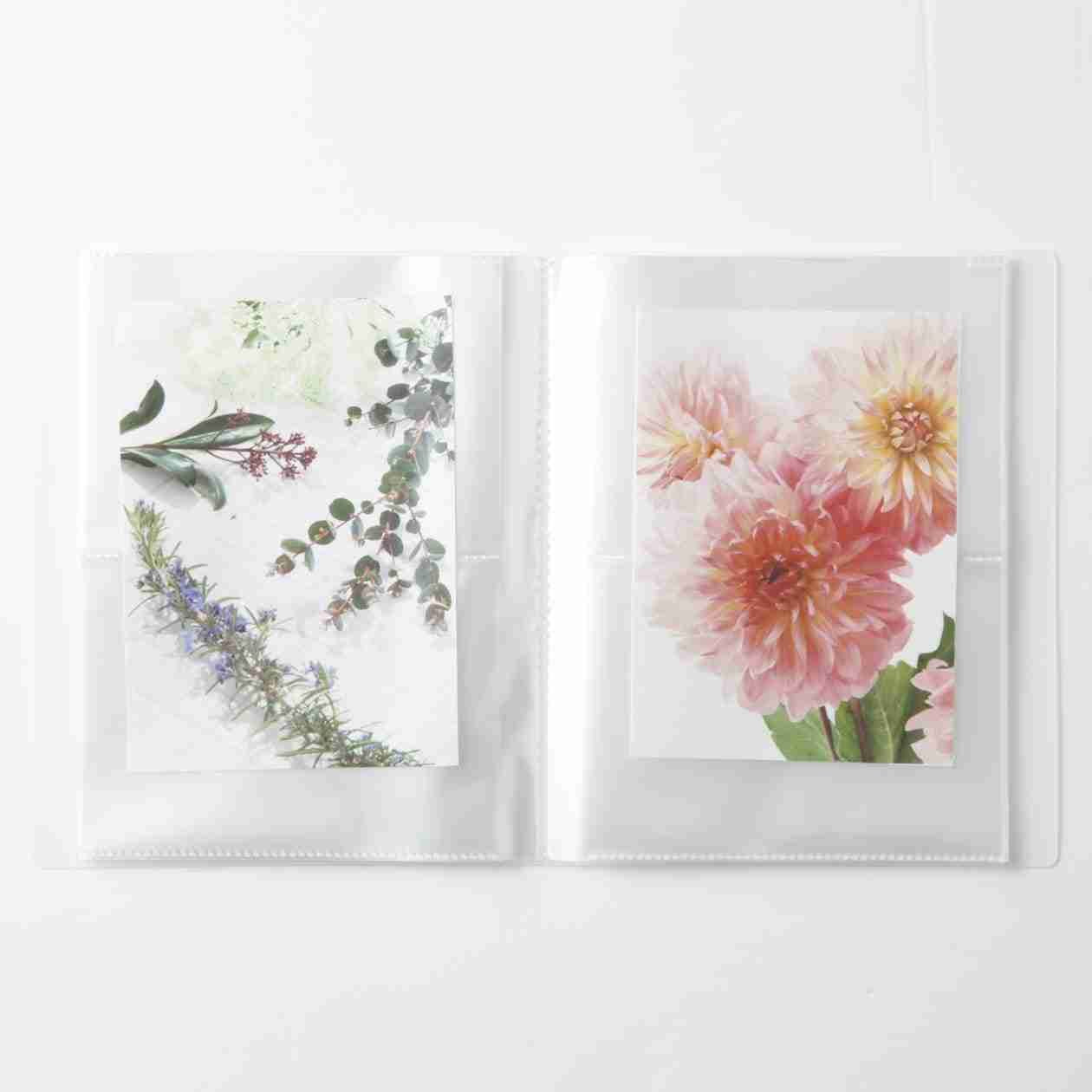 Polypropylene Photo & postcard holder / 2 Slots