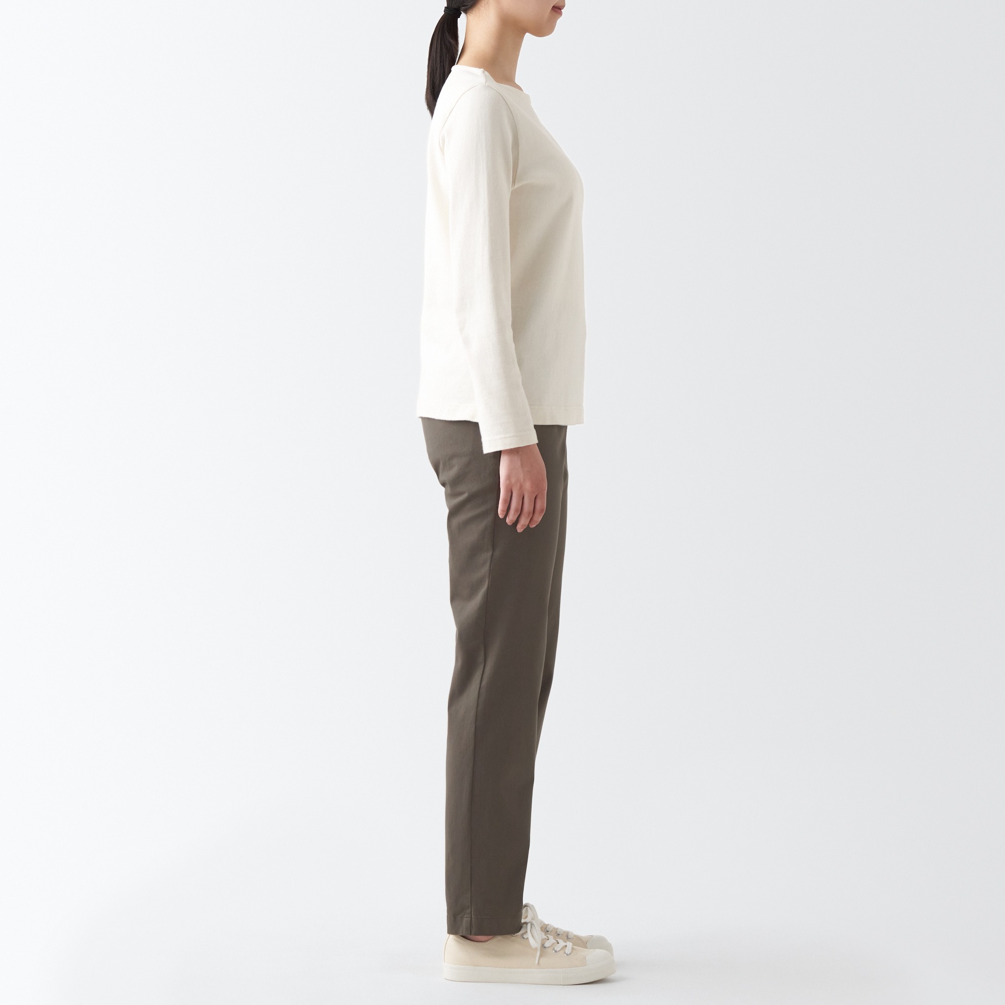 4-Way stretch chino Boyfit pants