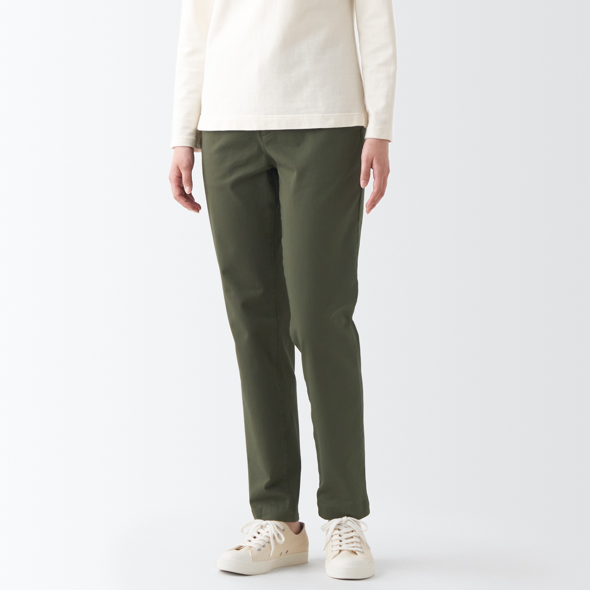 4-Way stretch chino Boyfit pants