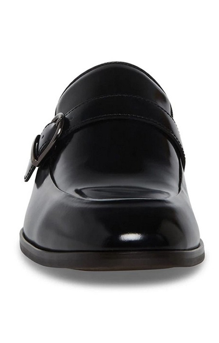 Vivek Black Tie-Ups & Dress Loafers