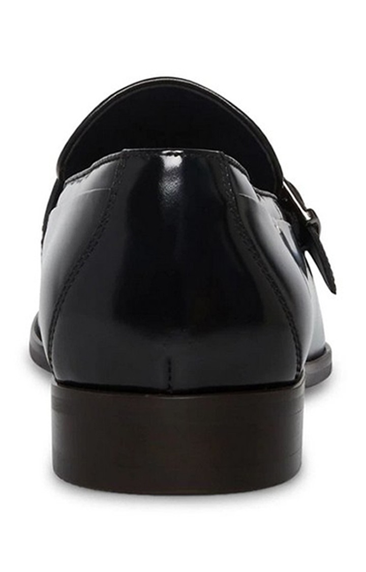 Vivek Black Tie-Ups & Dress Loafers