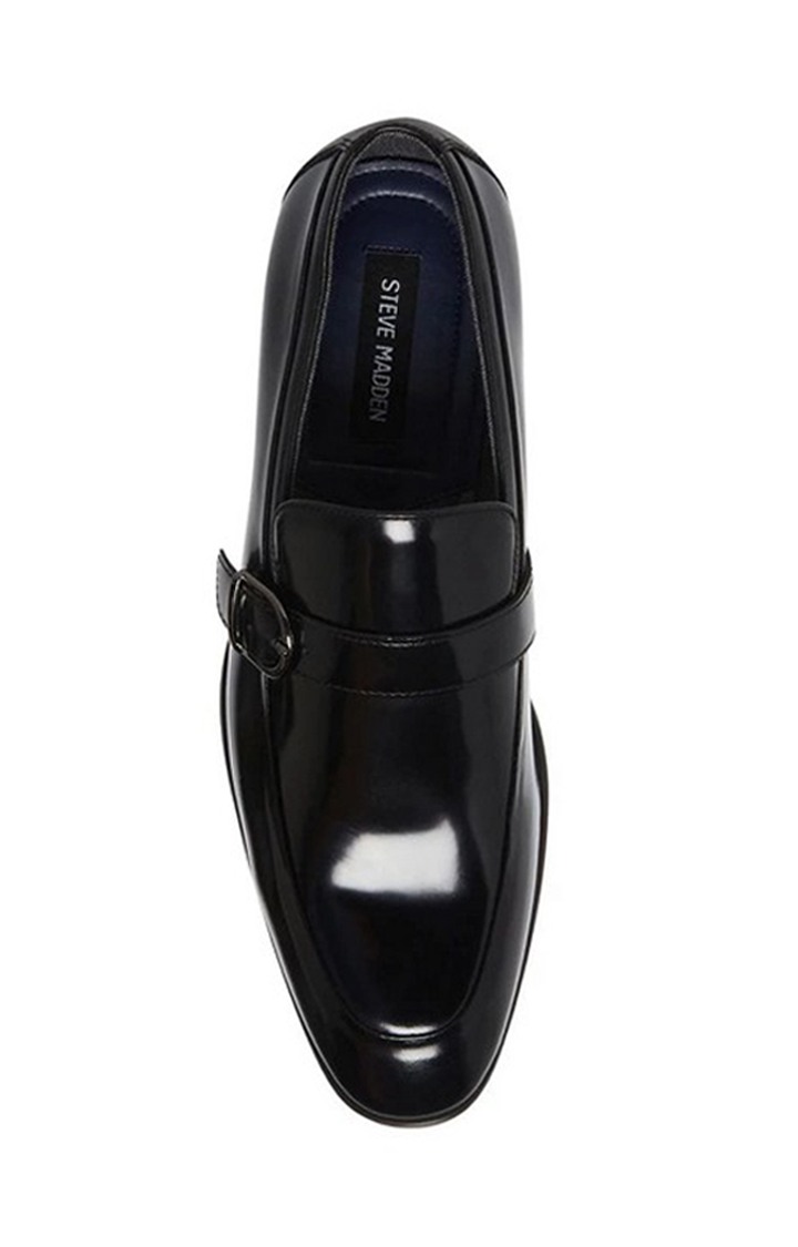 Vivek Black Tie-Ups & Dress Loafers