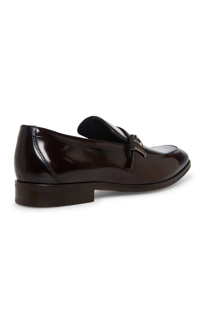 Vivek Red Tie-Ups & Dress Loafers