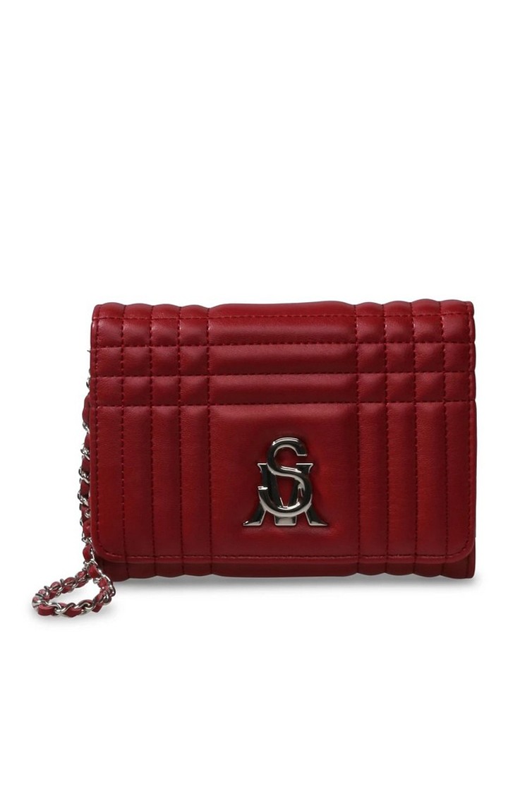 Bkacy Red Handbags