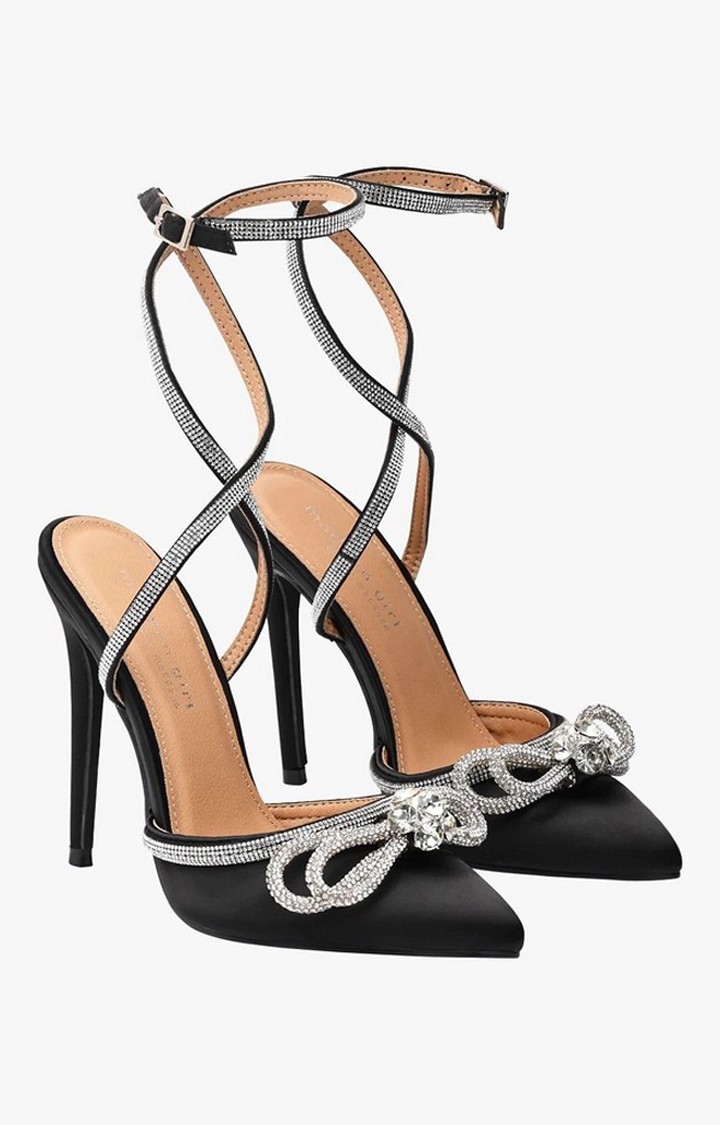 Sparkle Black Pumps