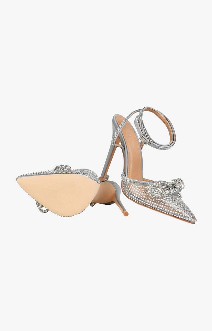 Sparkle Transparent Pumps