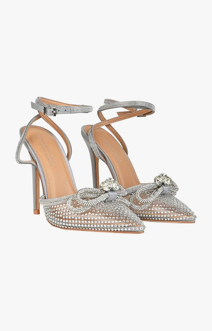 Sparkle Transparent Pumps
