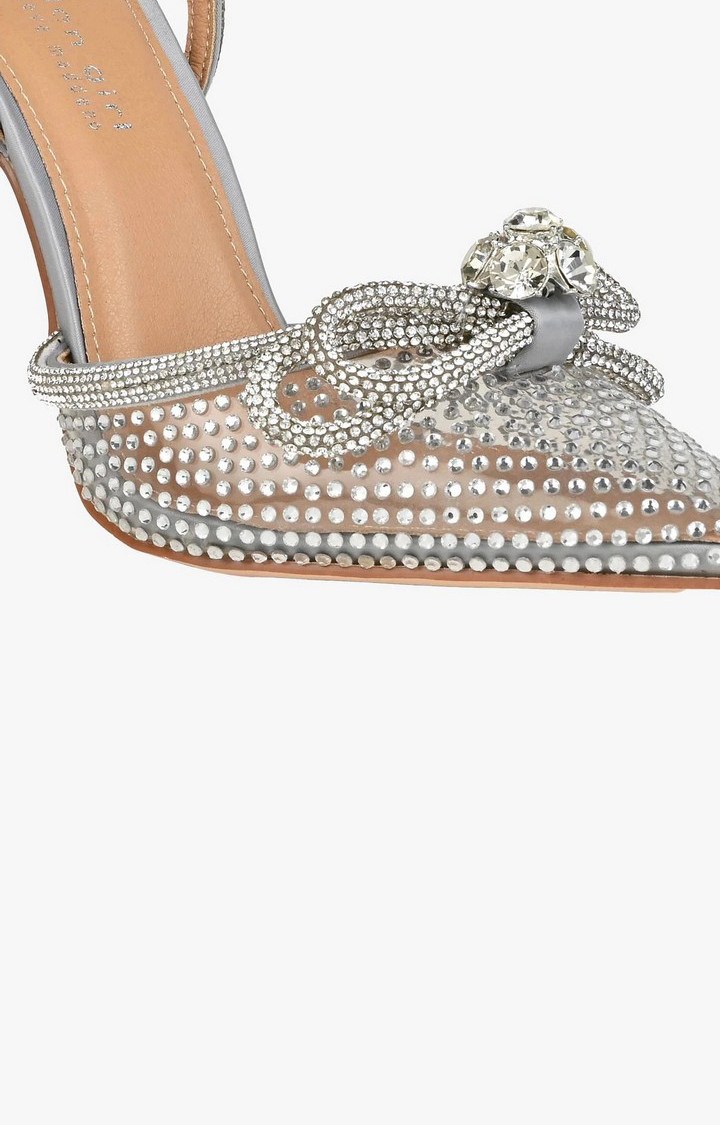 Sparkle Transparent Pumps