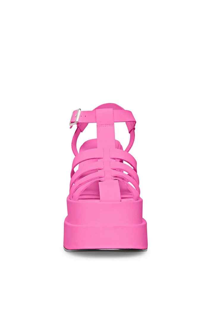 Carlita Pink Heel Sandals