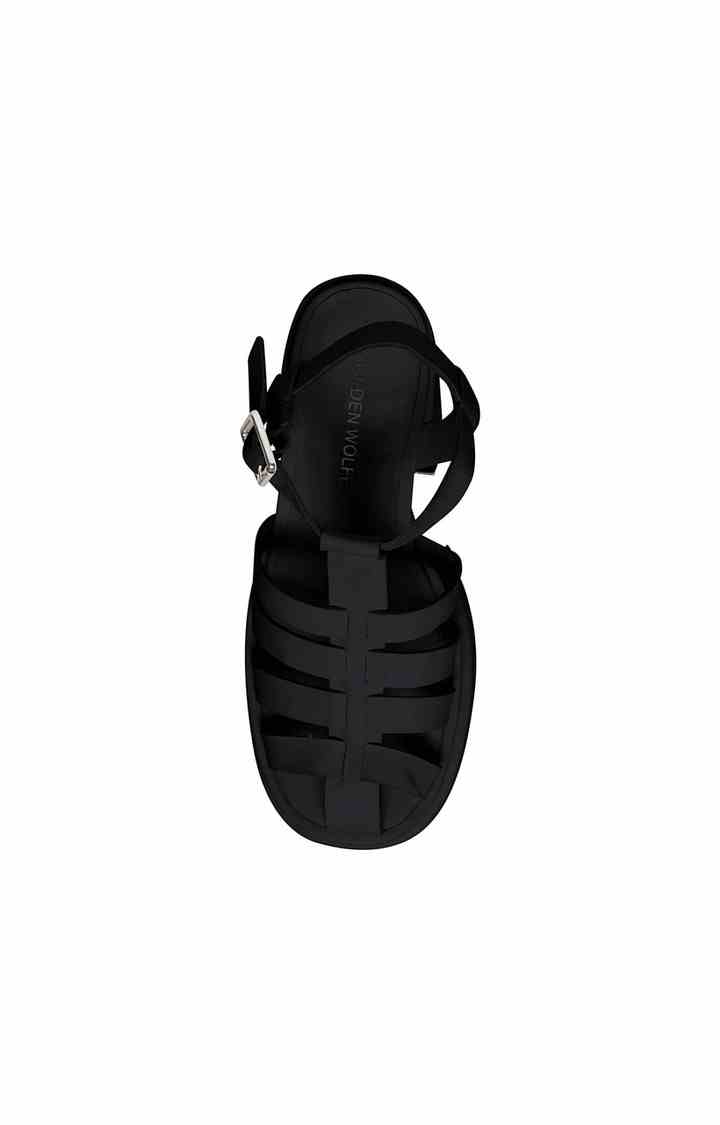Carlita Black Heel Sandals
