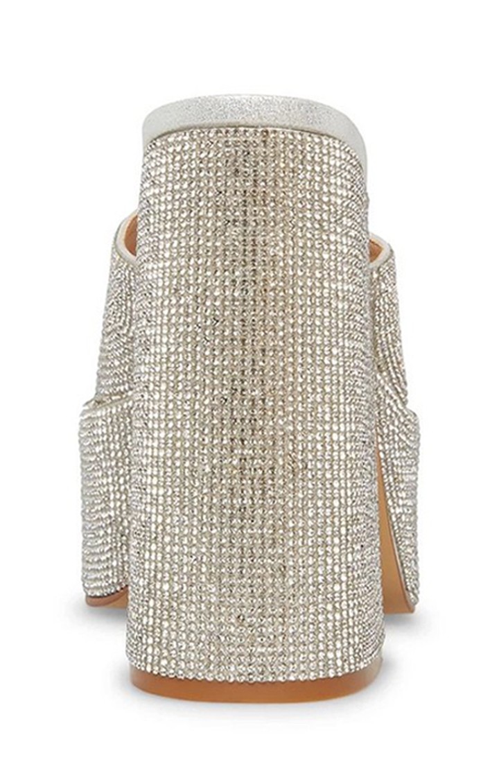 Trixie-R Silver Heel Sandals