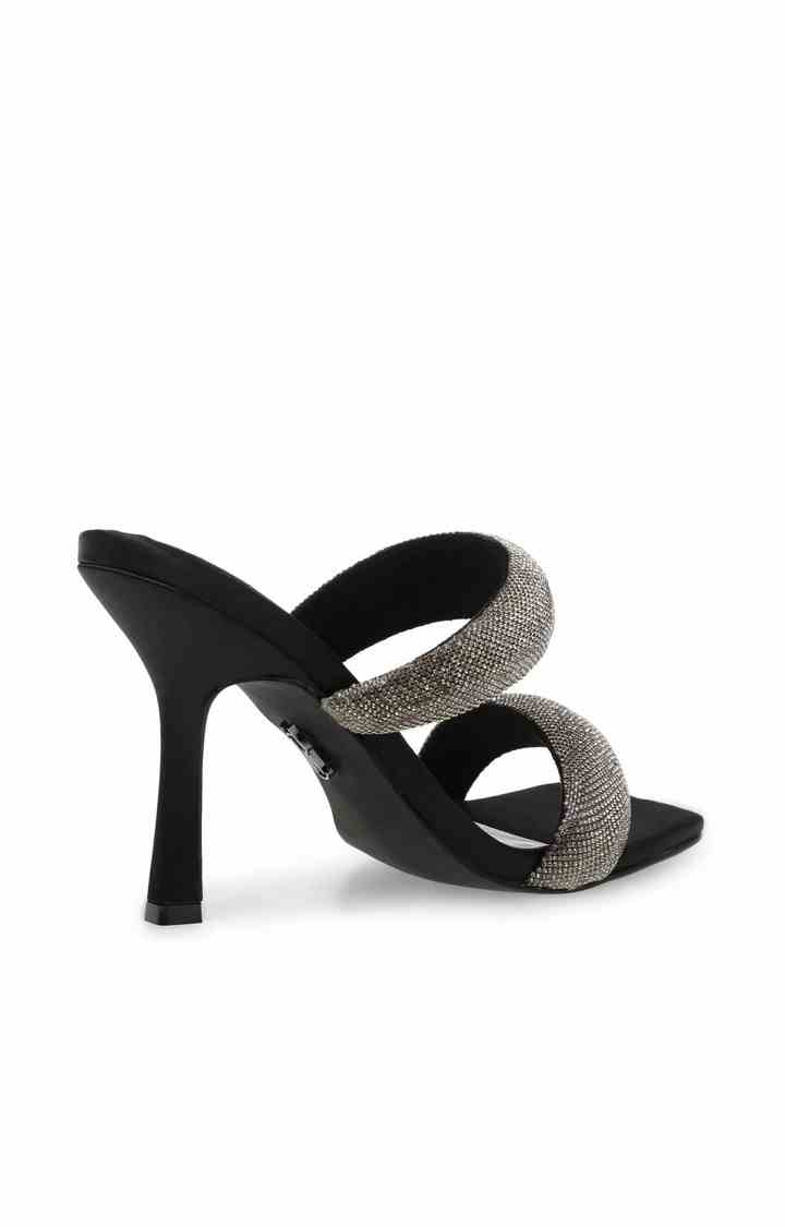 Jetsetter Black Heel Sandals