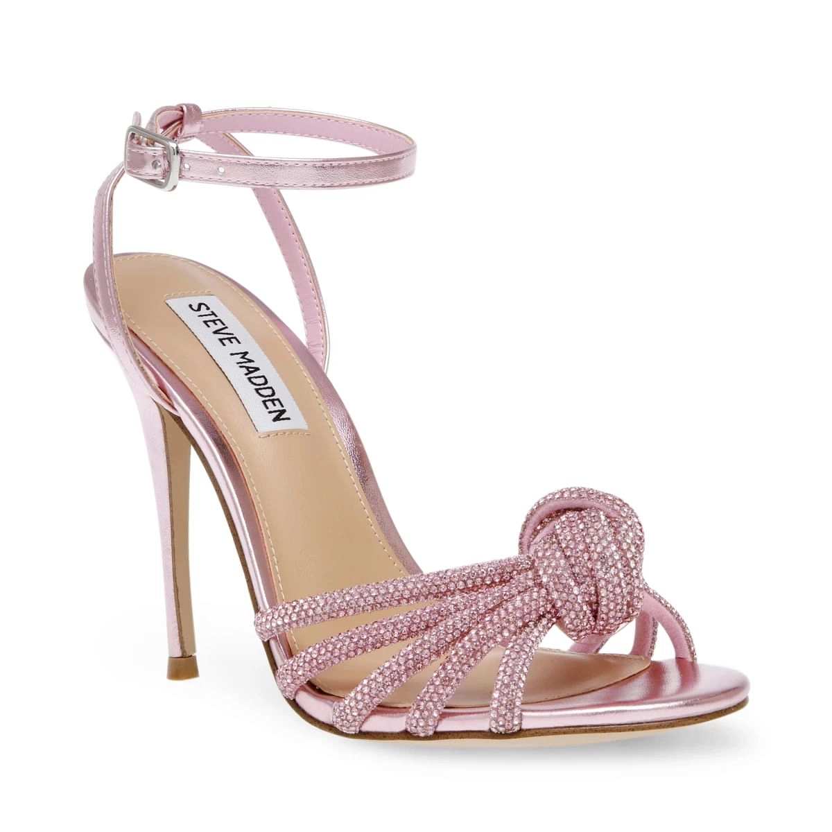 Bedazzle Pink Heel Sandals