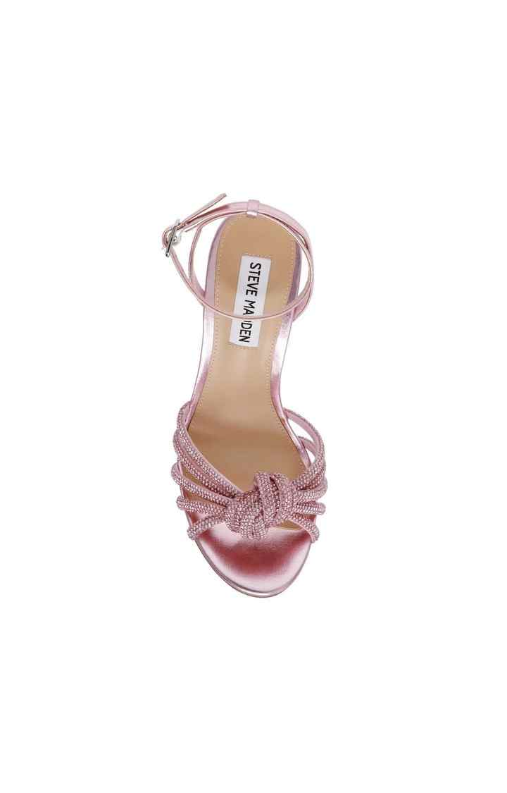 Bedazzle Pink Heel Sandals