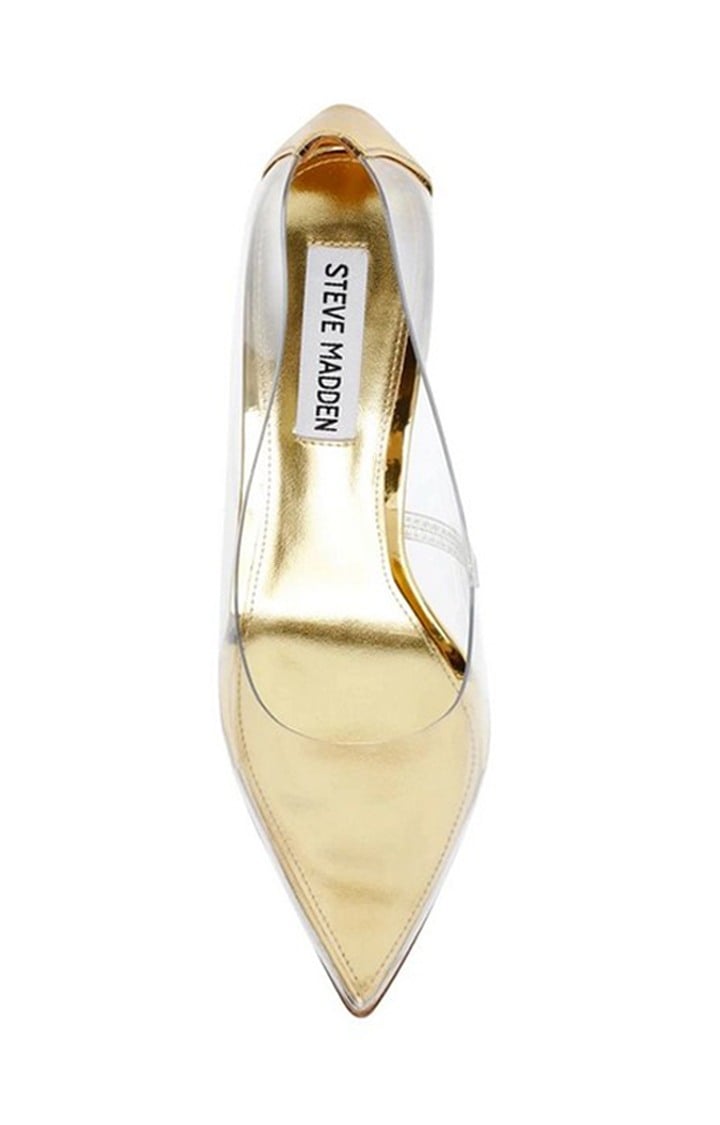 Vibezz Gold Pumps