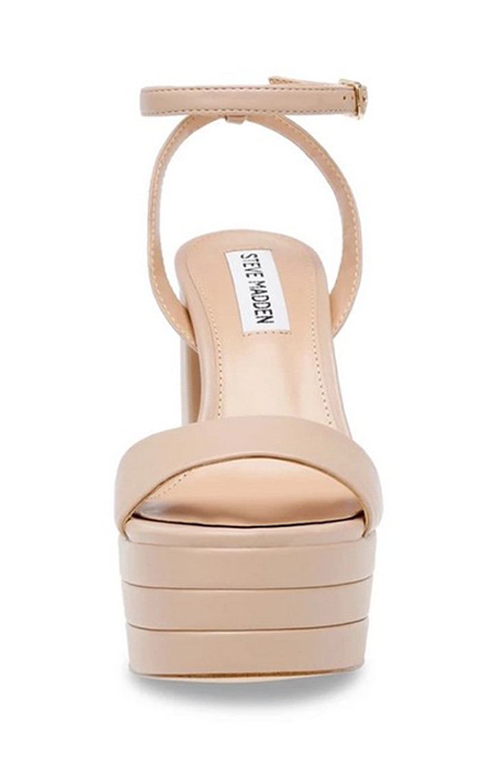 Timely Natural Heel Sandals