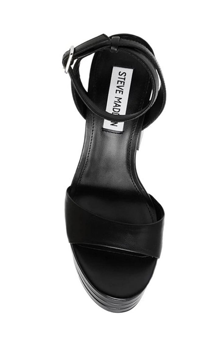 Timely Black Heel Sandals
