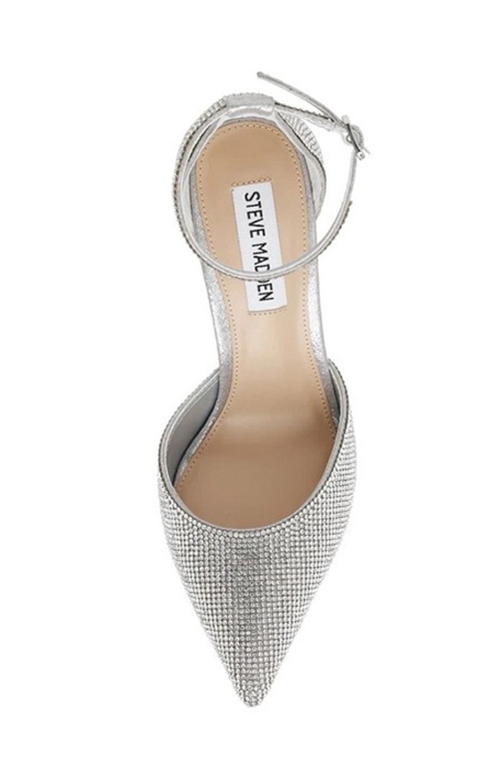 Valid-R Silver Pumps