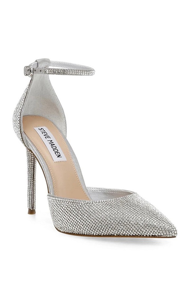 Valid-R Silver Pumps