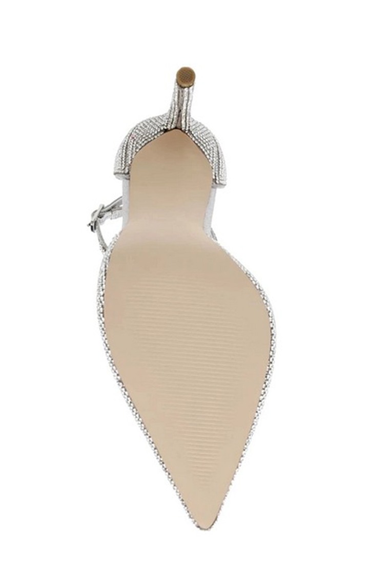 Valid-R Silver Pumps