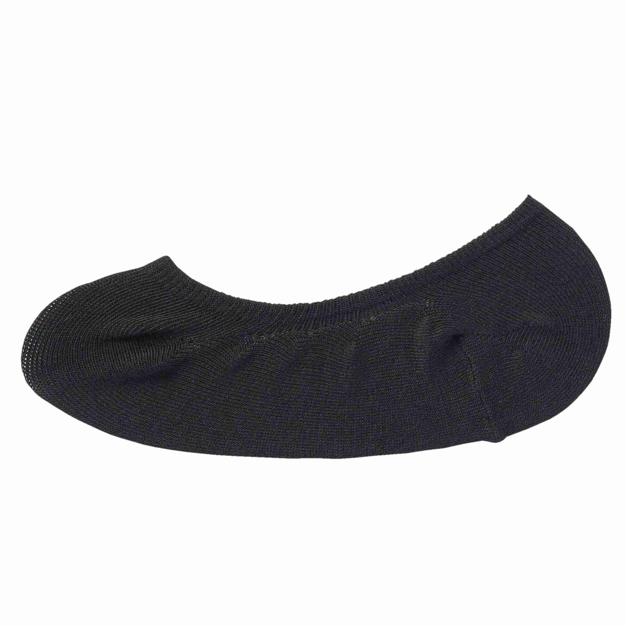 Non-Slip Cotton Blend No-show socks (Wide-Toe)