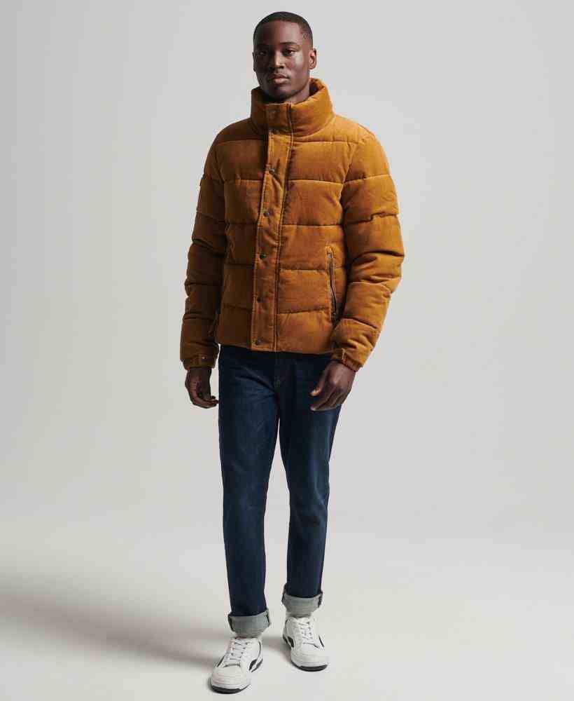 VINTAGE RETRO CORD PUFFER