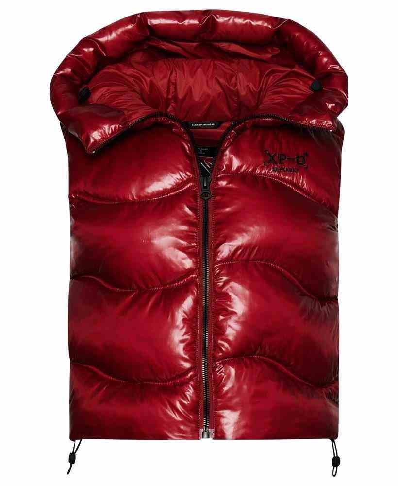 SHINE QUILT CROPPED PADDED GILET
