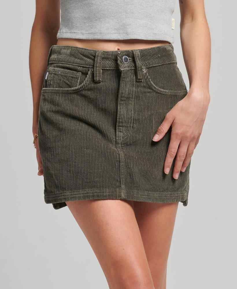 CORD MINI SKIRT