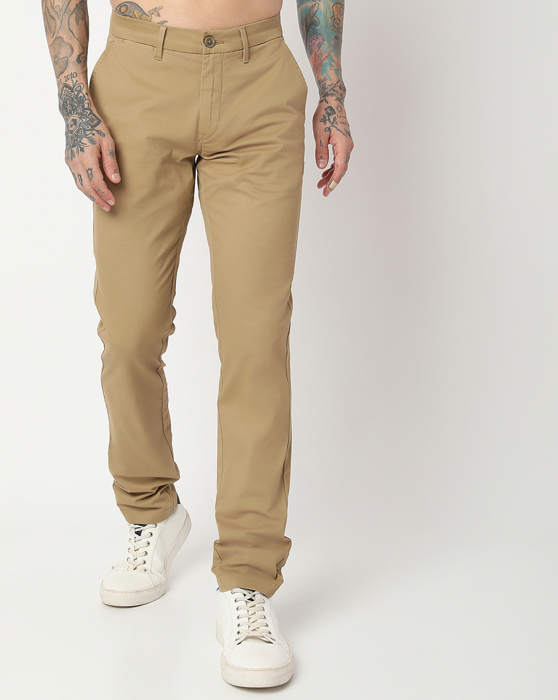 Men's Solid Chino