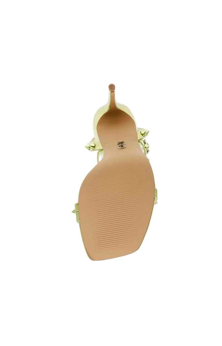 Danzer Yellow Heel Sandals
