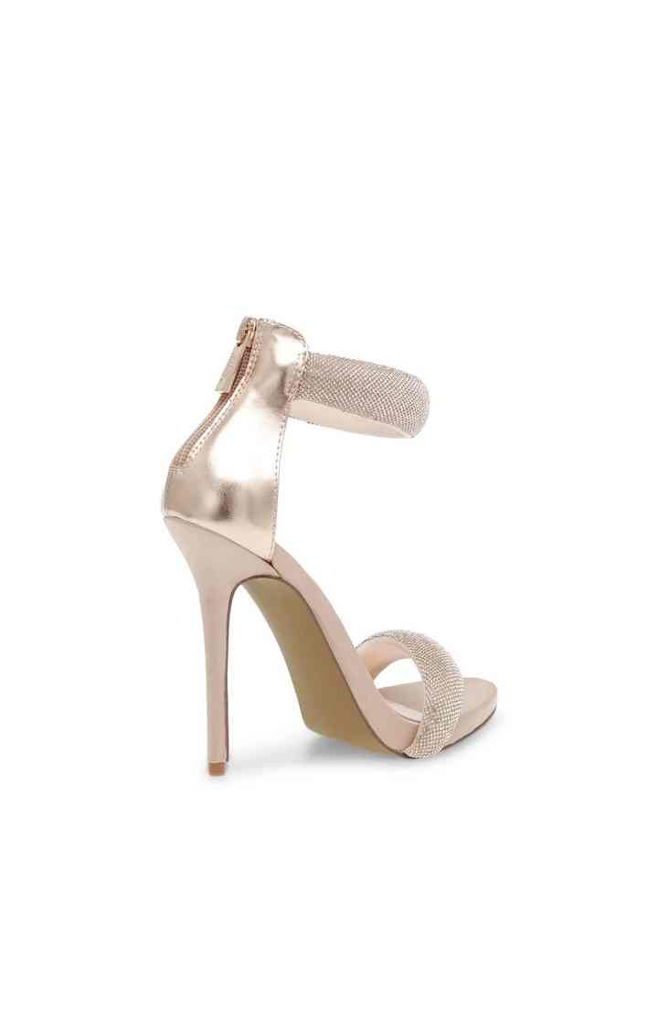 Makenna Pink Heel Sandals