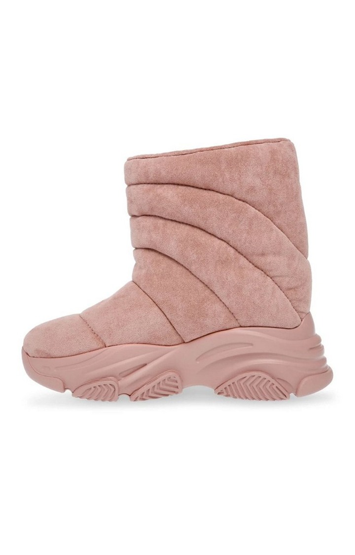 Puff Pink Boots