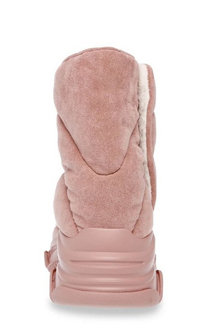 Puff Pink Boots