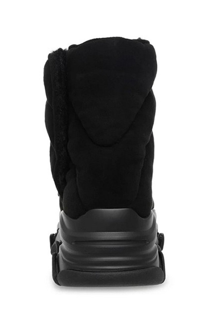 Puff Black Boots