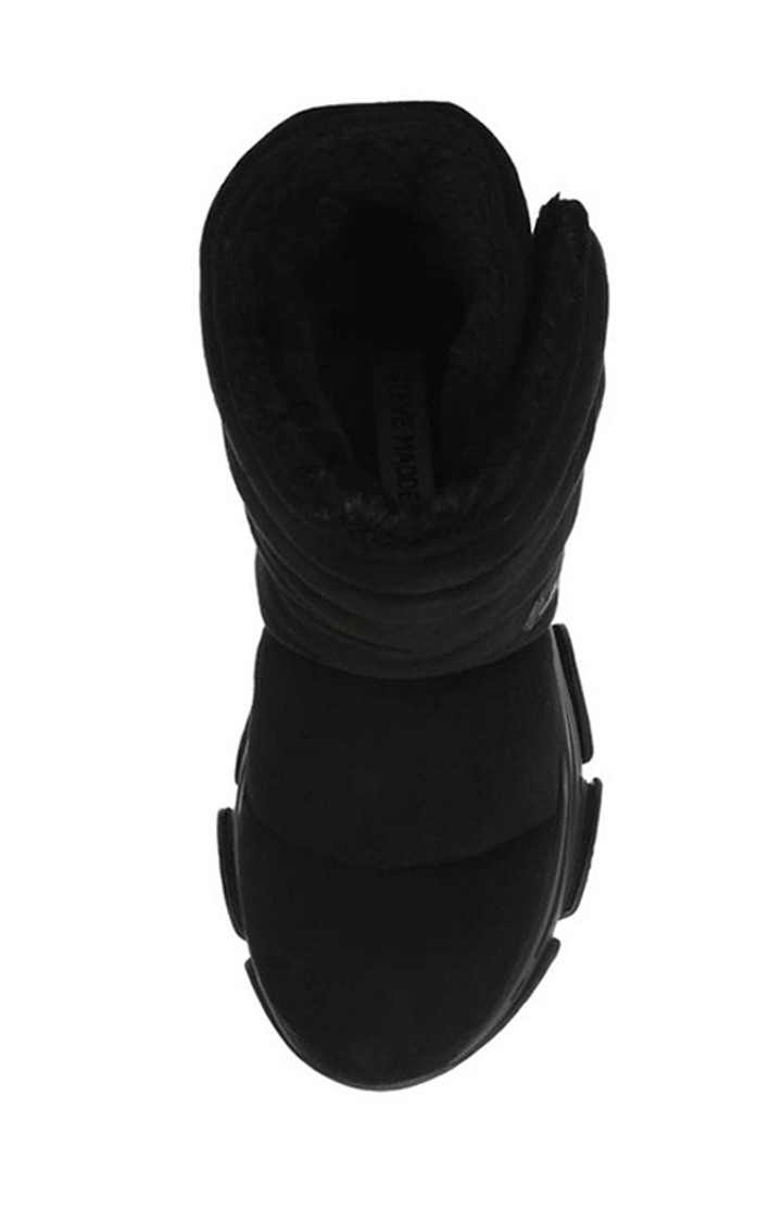 Puff Black Boots