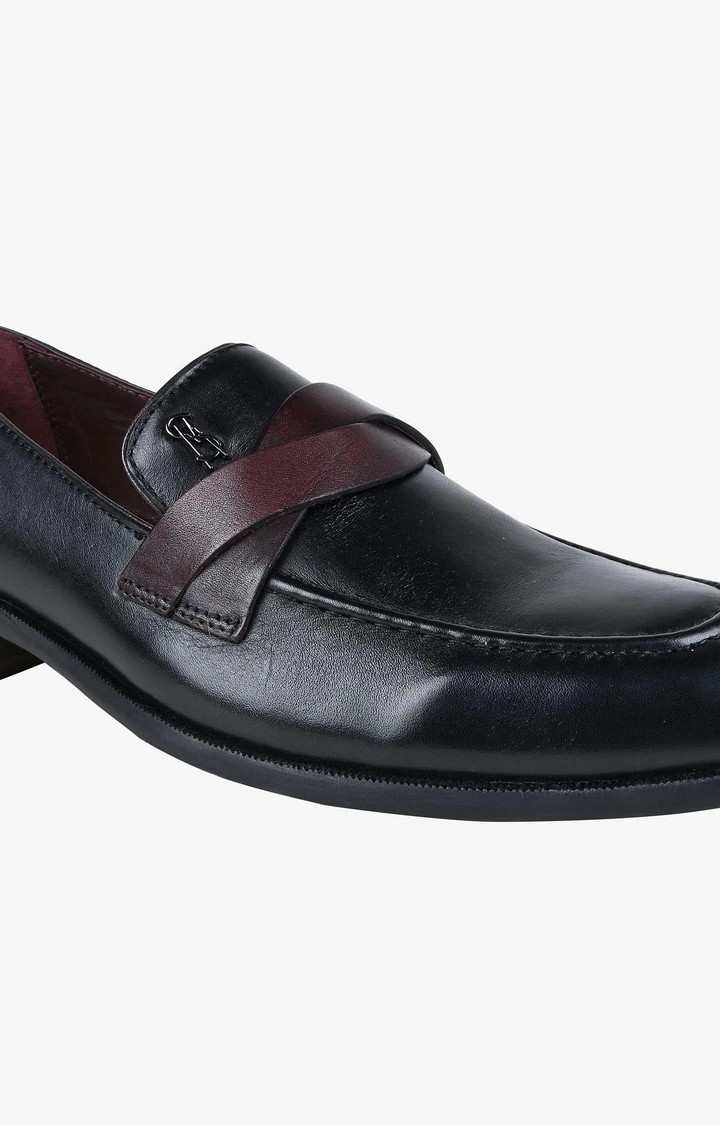 Sm-1514 Black Tie-Ups & Dress Loafers