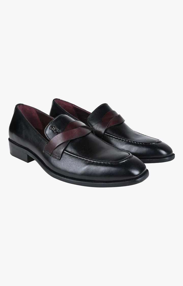 Sm-1514 Black Tie-Ups & Dress Loafers