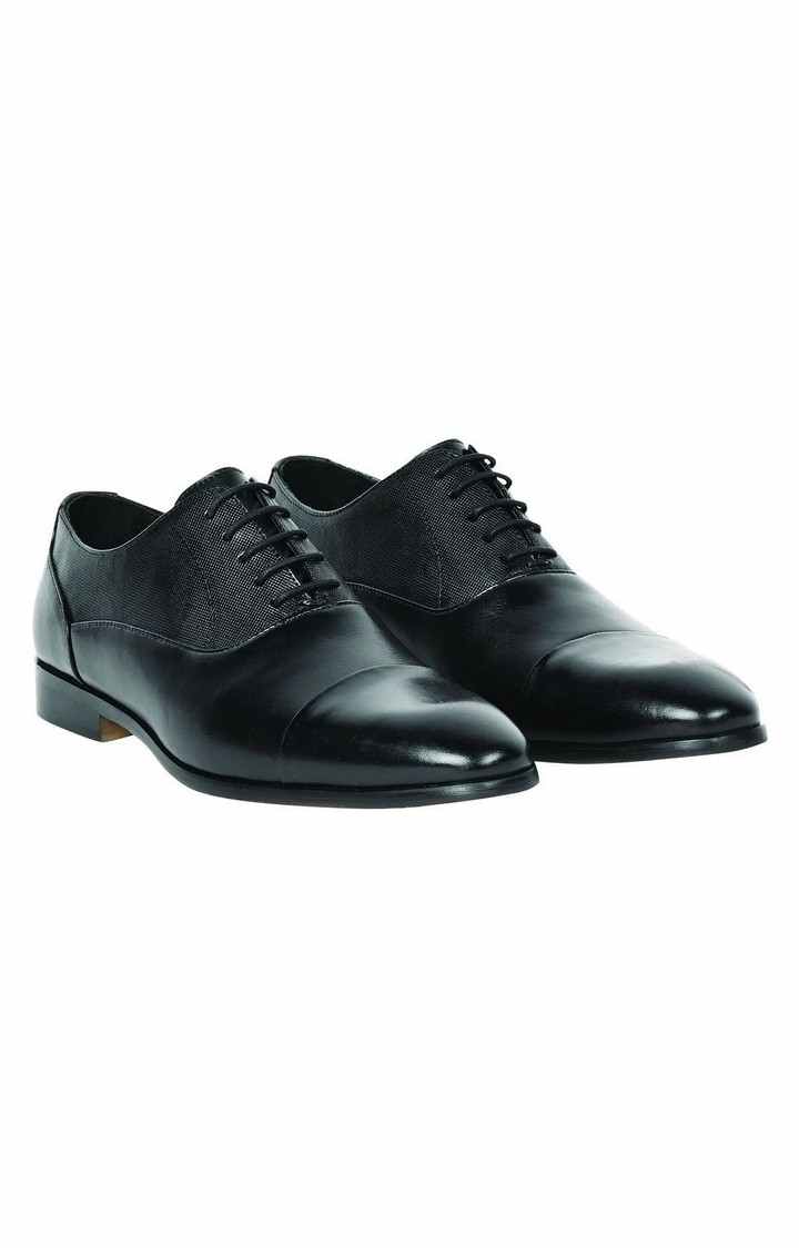 Sm-1515 Black Tie-Ups & Dress Loafers