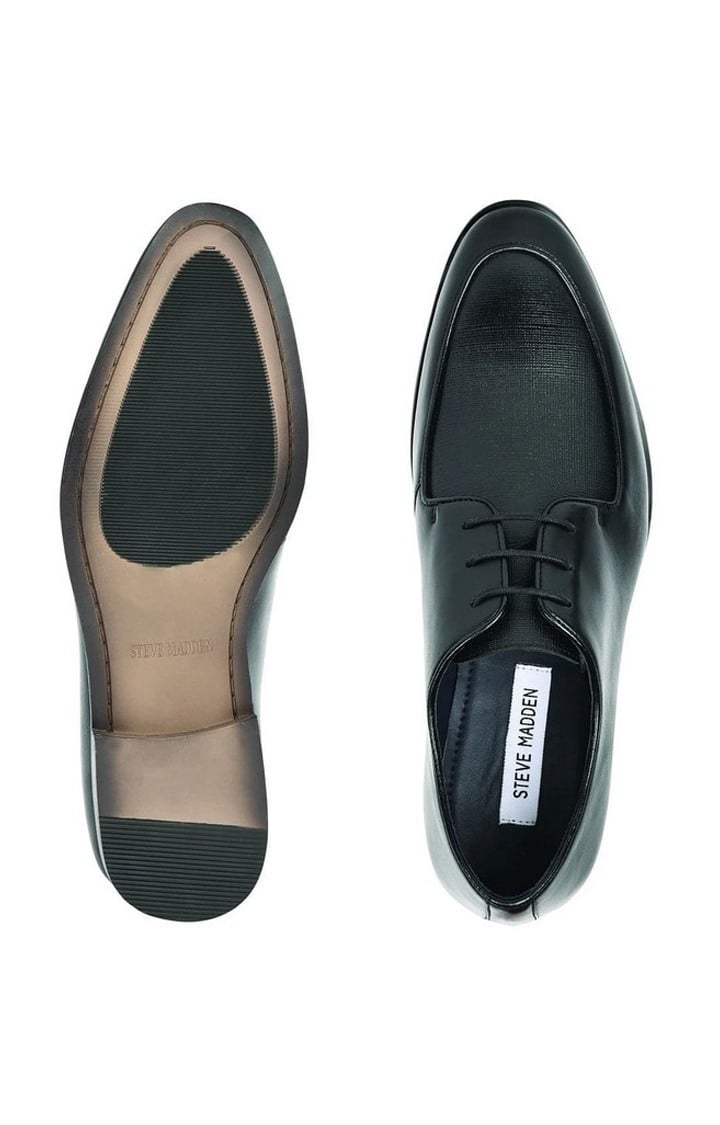 Sm-1516 Black Tie-Ups & Dress Loafers