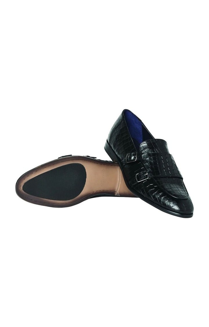 Sm-1517 Black Tie-Ups & Dress Loafers