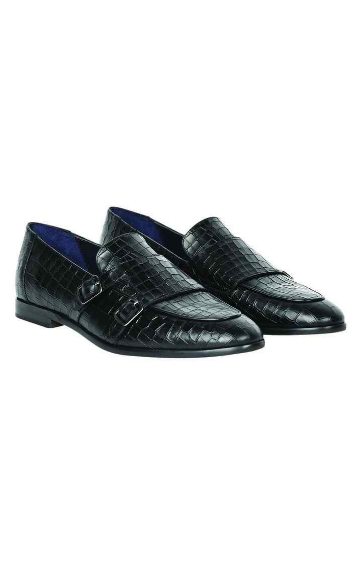 Sm-1517 Black Tie-Ups & Dress Loafers
