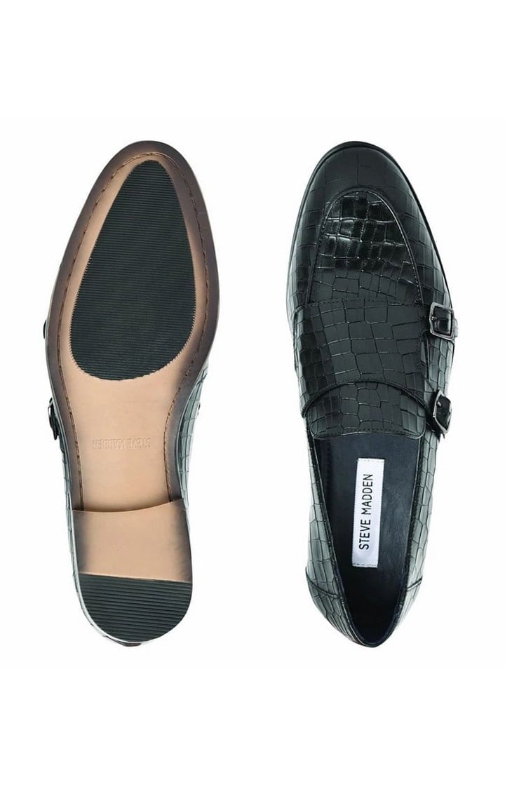 Sm-1517 Black Tie-Ups & Dress Loafers