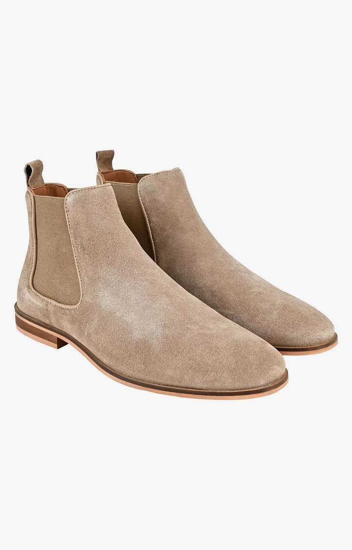 Sm-1525 Beige Boots