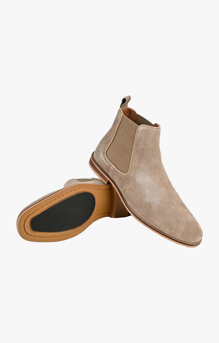 Sm-1525 Beige Boots