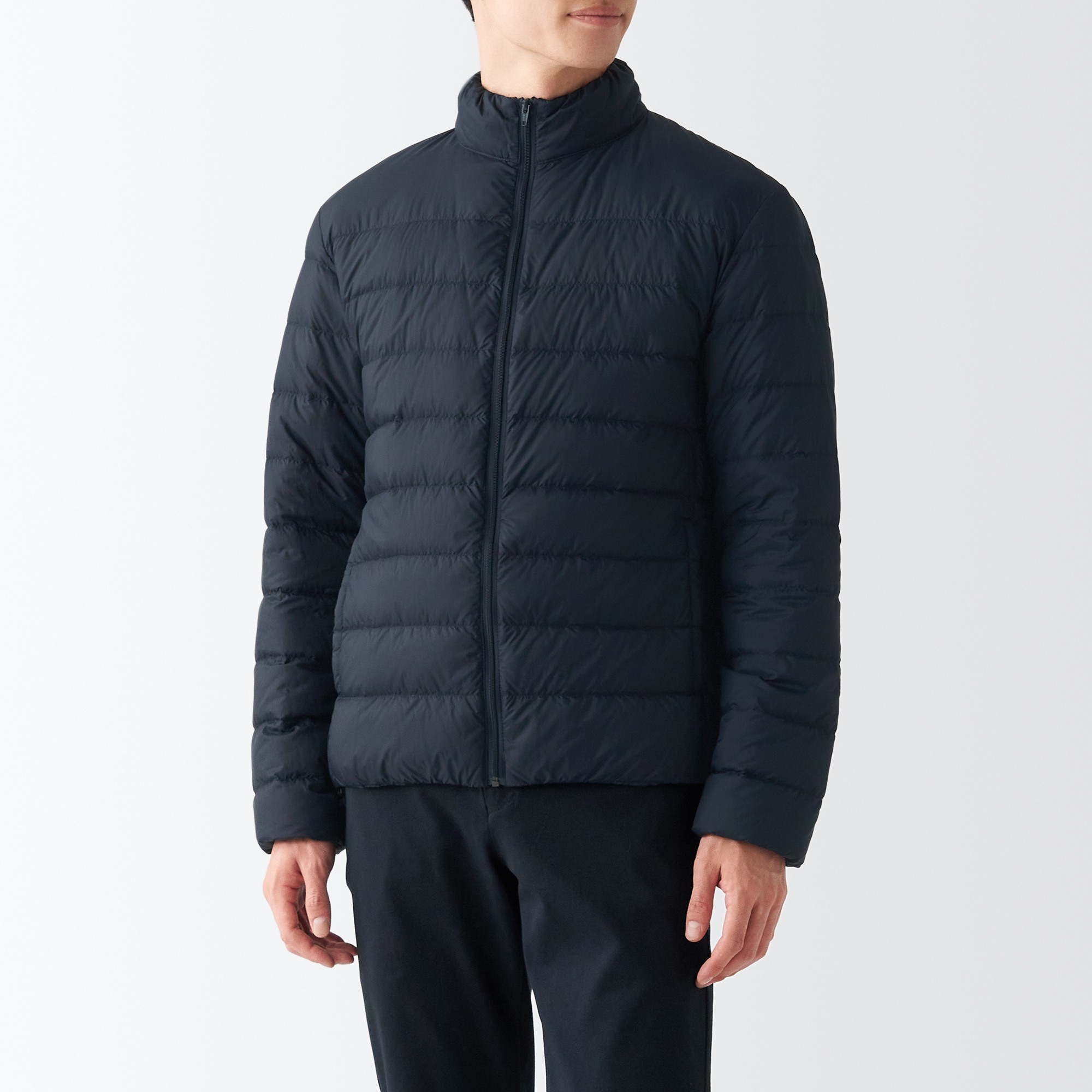 Nylon Light weight pocketable  down jacket