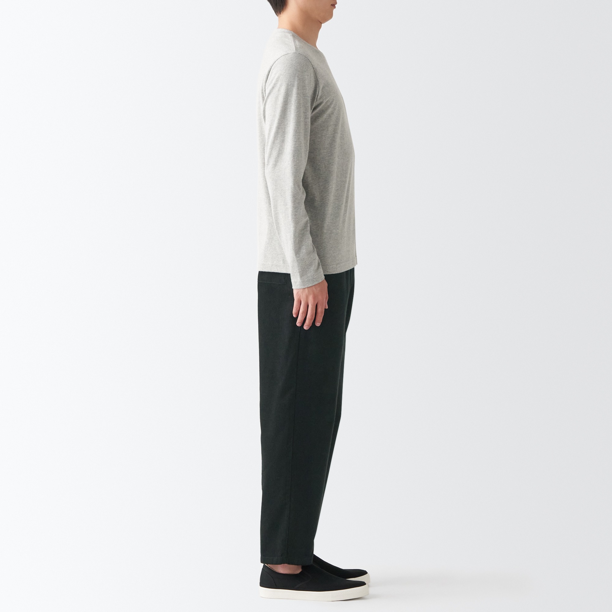 Corduroy easy pants
