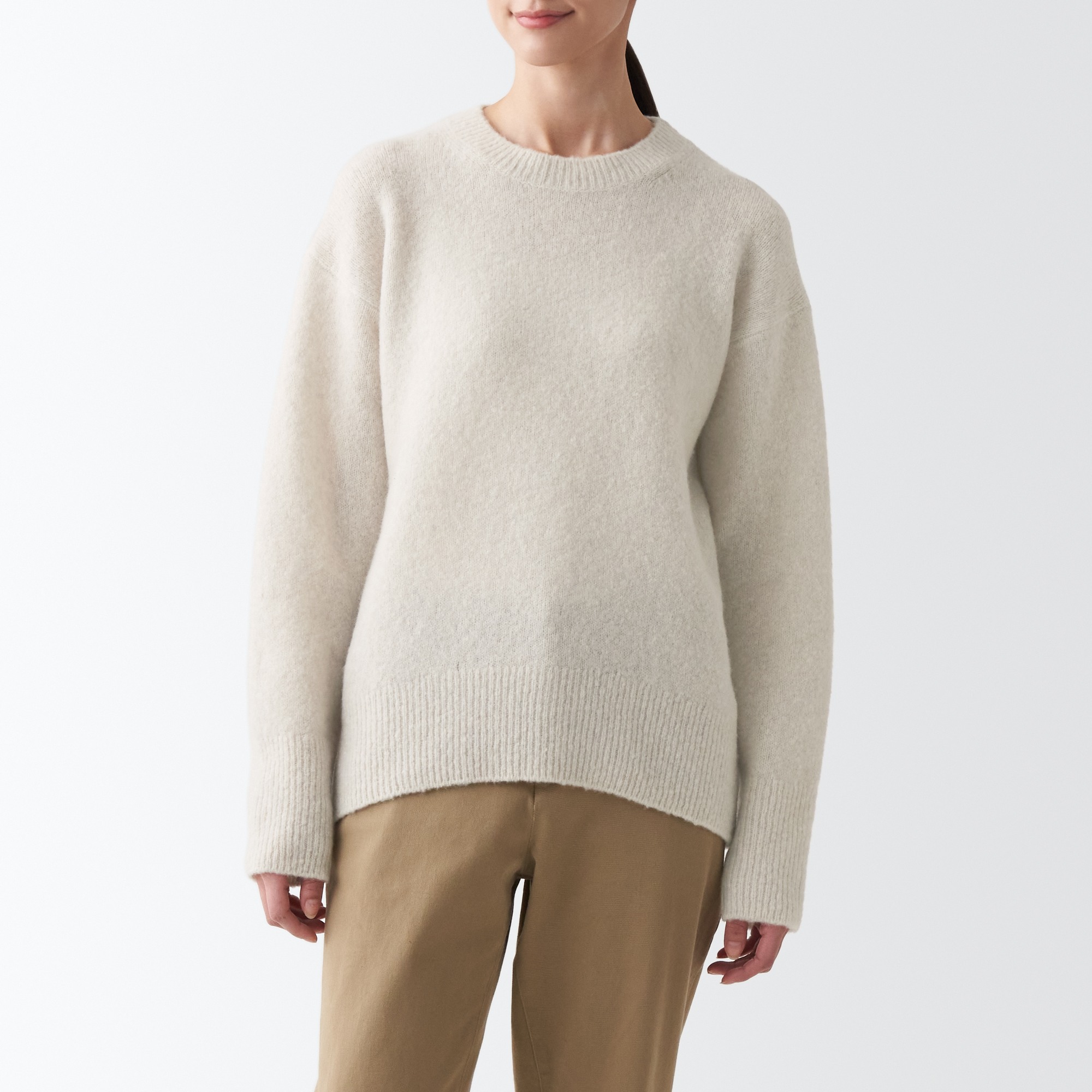 Muji yak sweater store