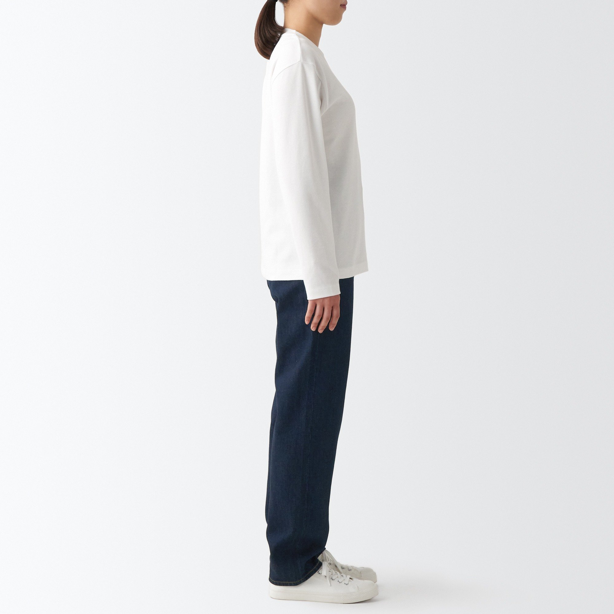 MUJI | Denim regular pants