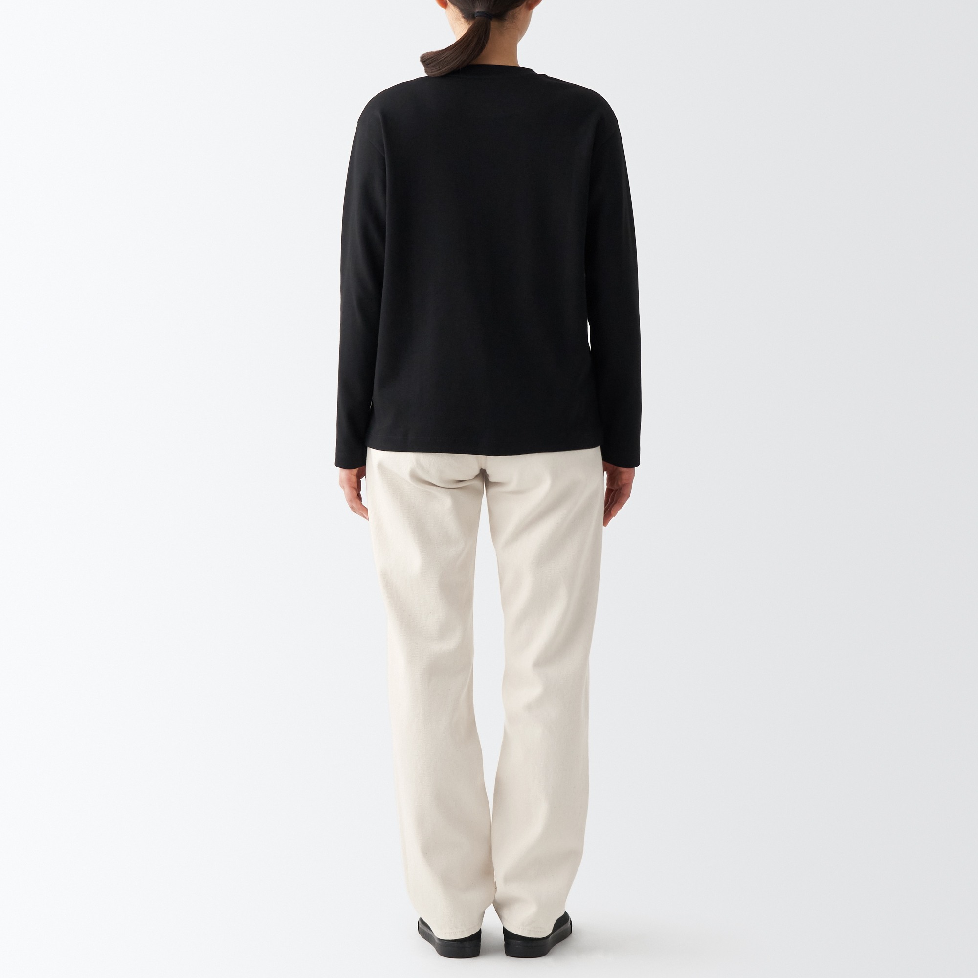 MUJI | Denim regular pants