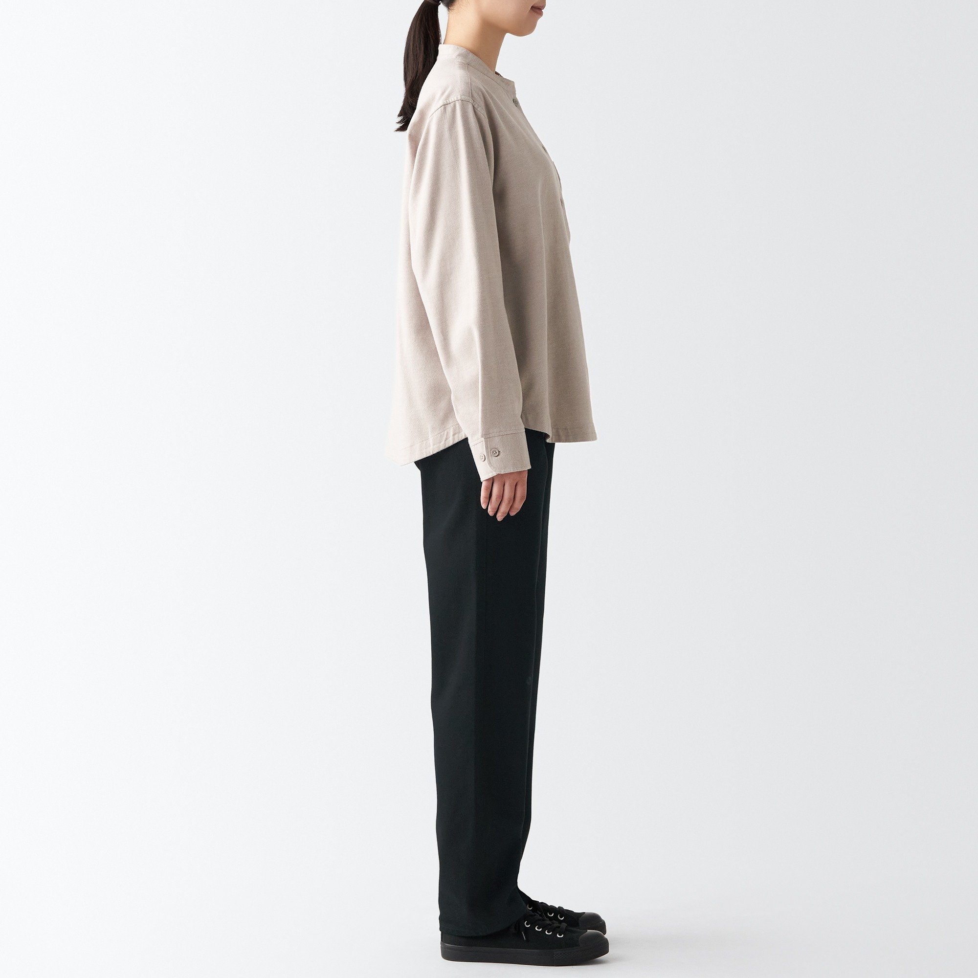 MUJI | Denim regular pants
